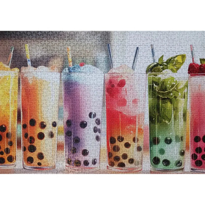 Boba Tea Time 1000 Piece Jigsaw Puzzle Snappy