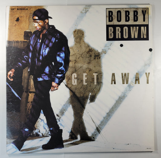 Bobby Brown - Get Away [1993 Used Vinyl Record 12" Single]