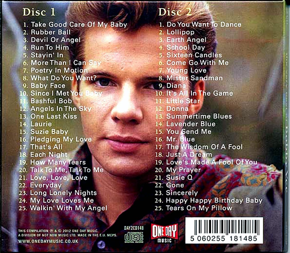 Bobby Vee - The Very Best of Bobby Vee [2012 Remastered] [New Double CD]