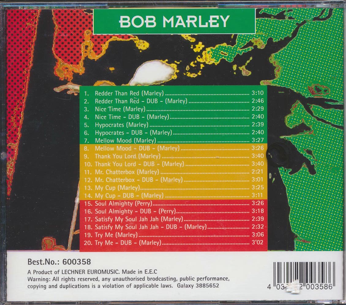 Bob Marley - Reggae'N Dub [Compilation] [New CD]