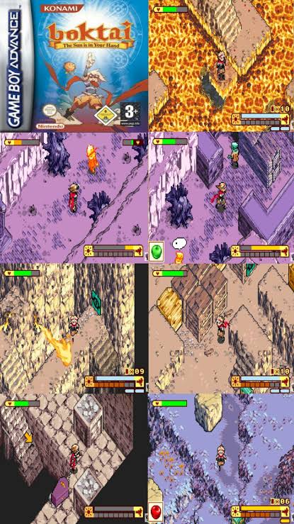 Boktai: The Sun Is in Your Hand GBA Video Game Boy Advance 2003