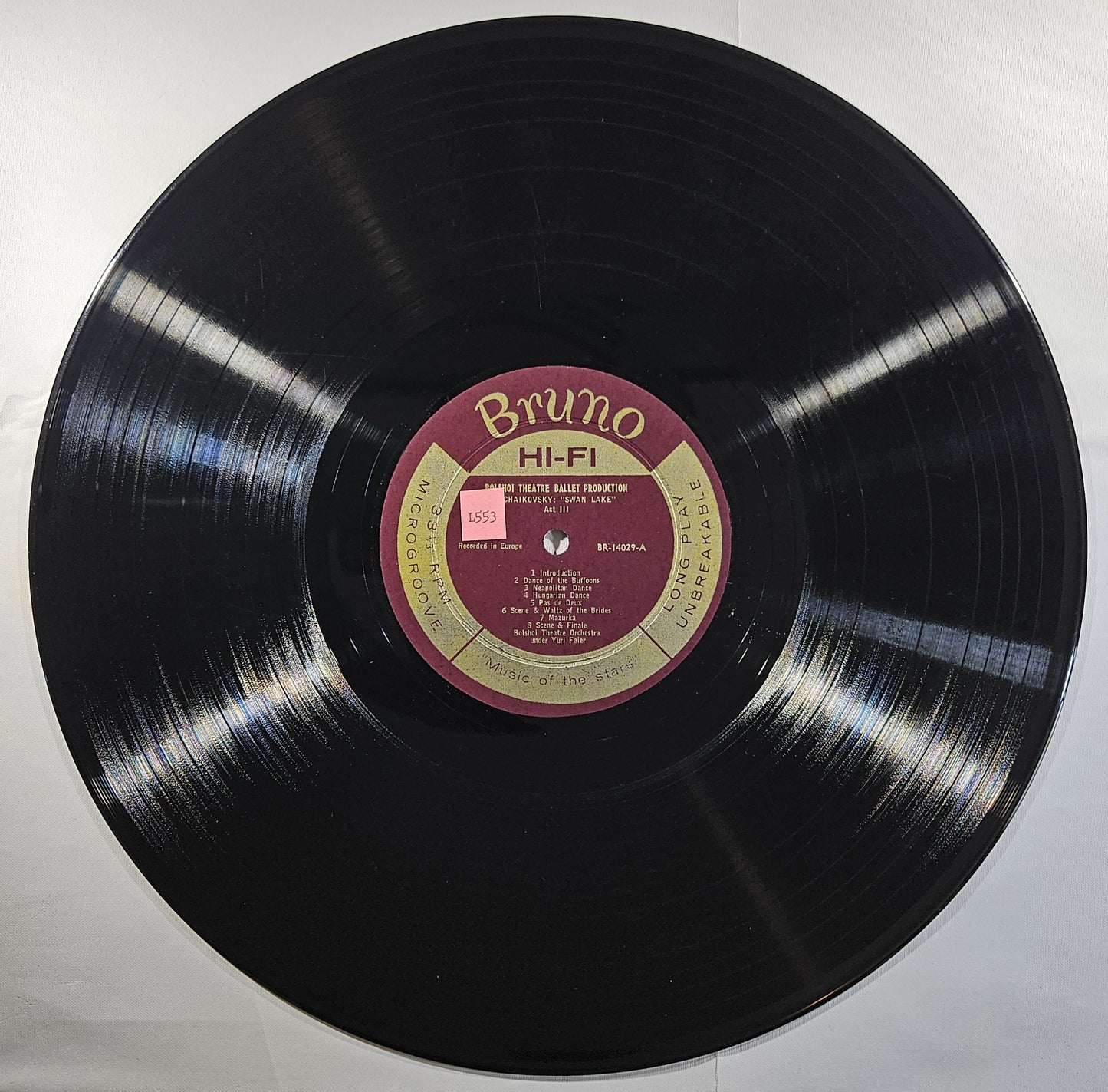 Bolshoi Theatre Orchestra - Swan Lake / Romeo and Juliet [1959 Used Vinyl Record LP]