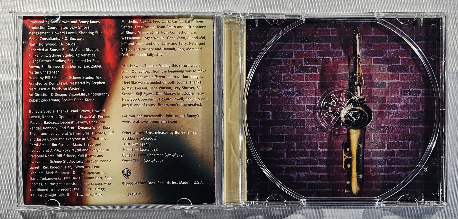 Boney James - Body Language [1999 Used CD]