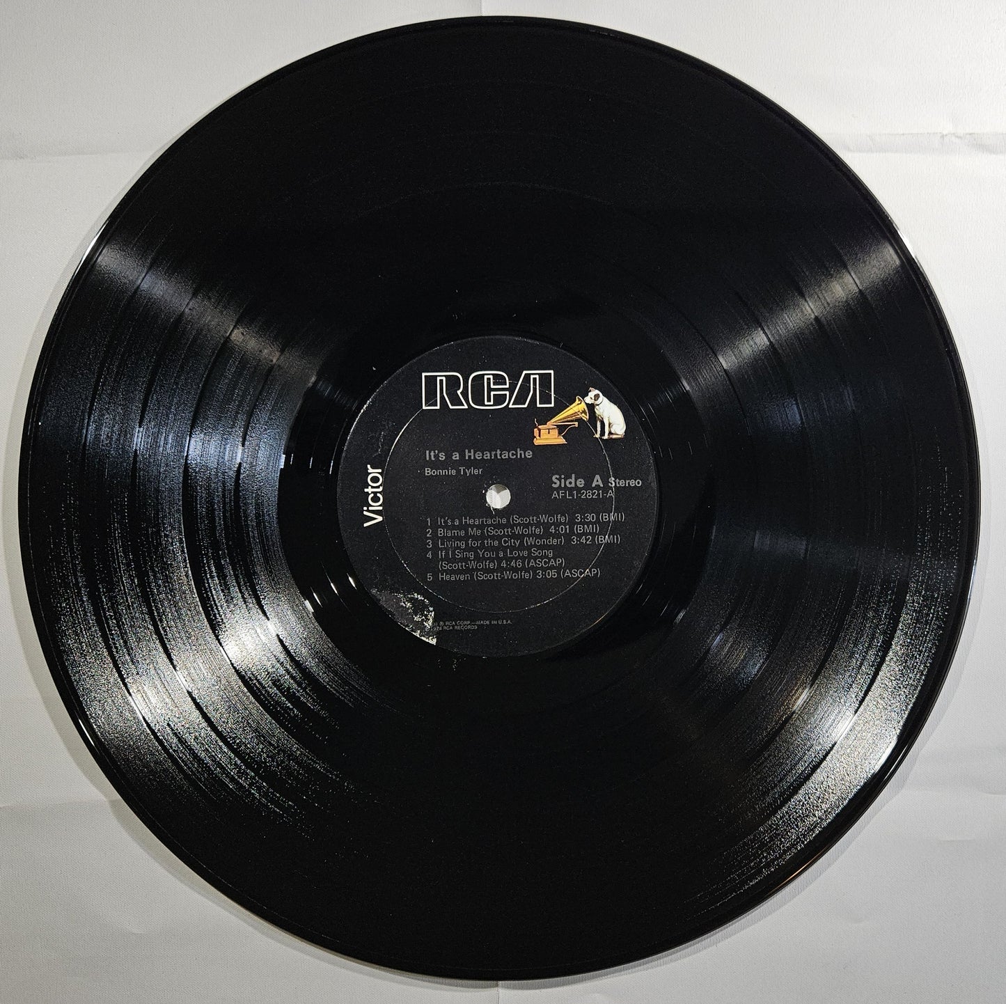 Bonnie Tyler - It's a Heartache [1978 Indianapolis Press] [Used Vinyl Record LP]