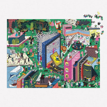 Book World 1000 Piece Jigsaw Puzzle Galison
