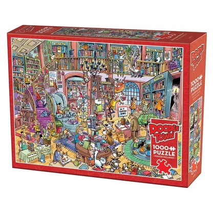 Bookshop Bedlam 1000 Piece Jigsaw Puzzle Cobble Hill