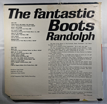 Boots Randolph - The Fantastic Boots Randolph [1976 Reissue] [Used Vinyl Record LP]