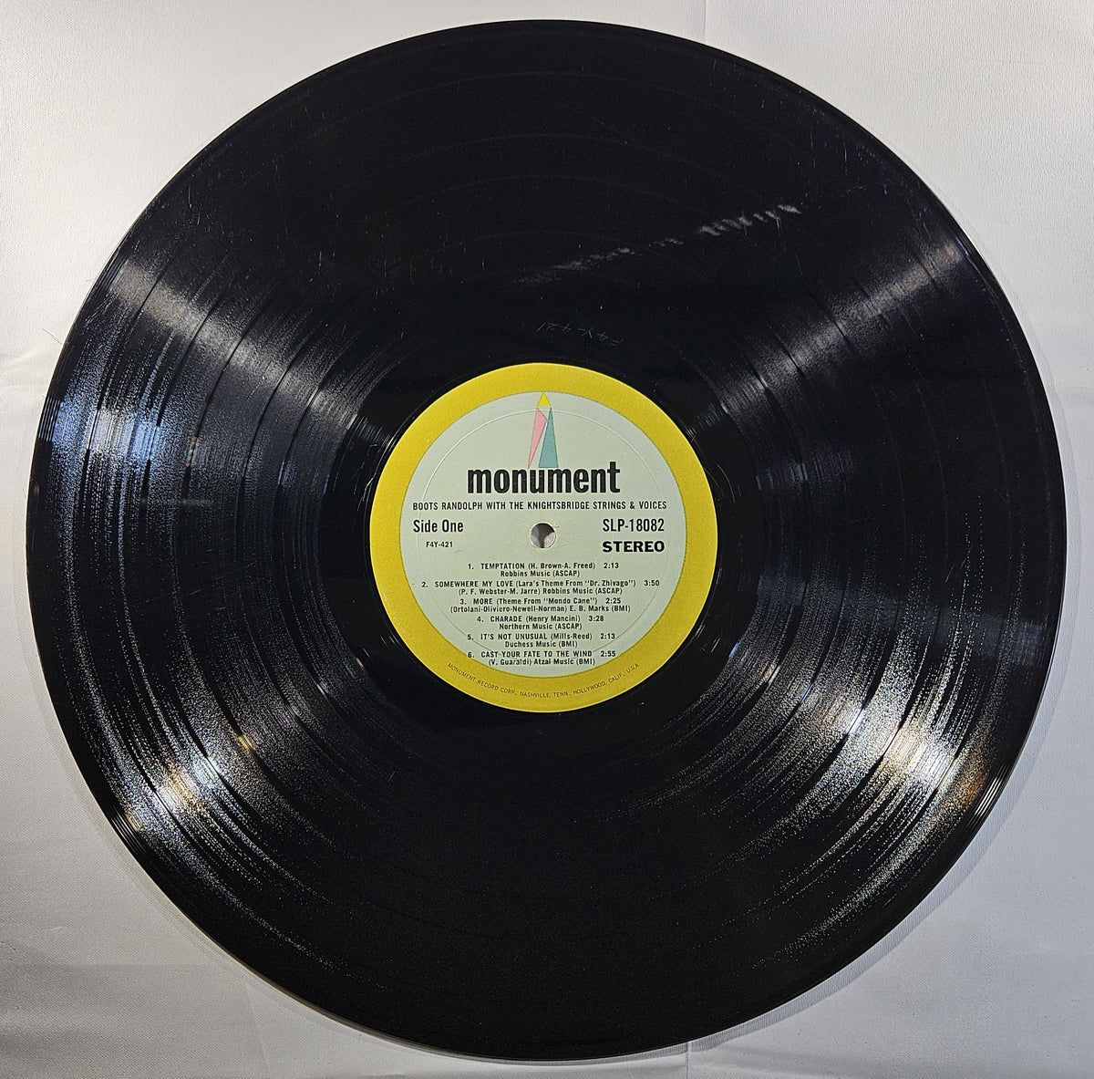 Boots Randolph With The Knightsbridge Strings & Voices [1967 Used Vinyl Record]