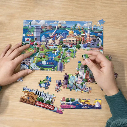 Boston 210 Piece Jigsaw Puzzle Boardwalk