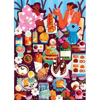 Bountiful Brunch 1000 Piece Jigsaw Puzzle Holiyay
