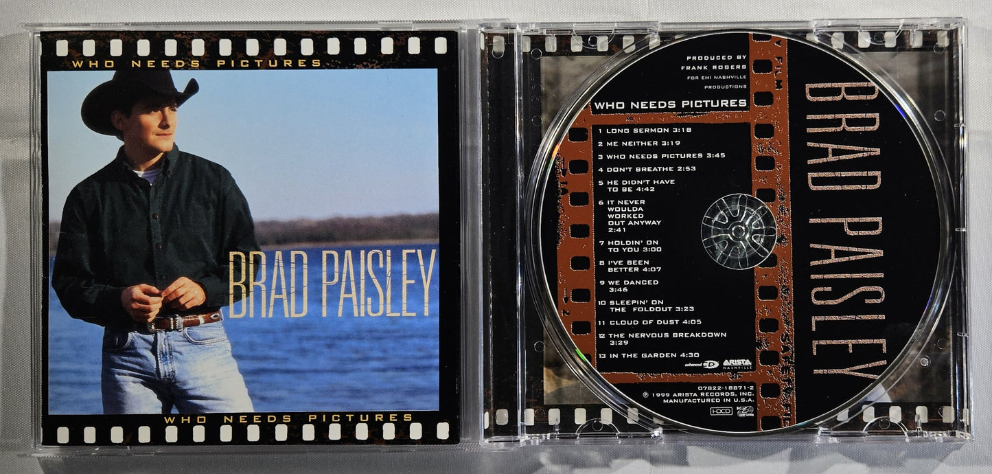 Brad Paisley - Who Needs Pictures [1999 Enhanced] [Used HDCD]
