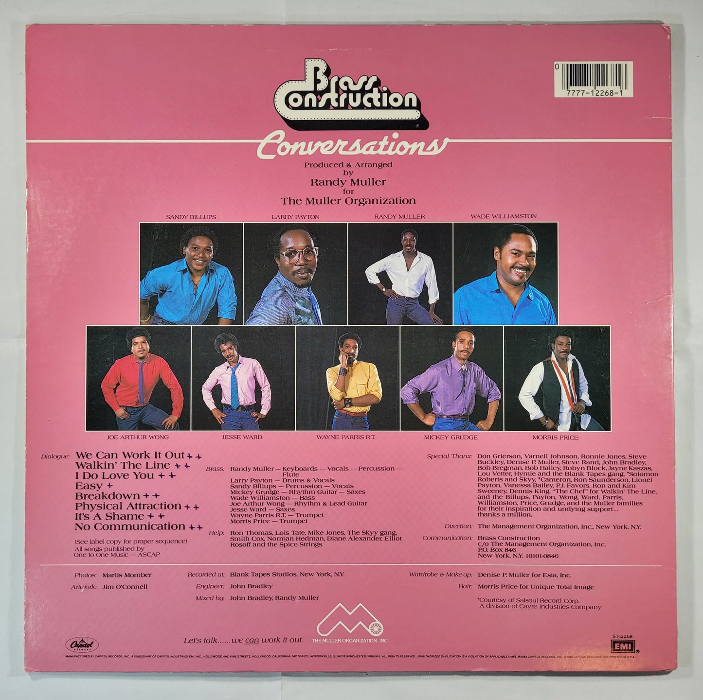 Brass Construction - Conversations [1983 Used Vinyl Record LP]