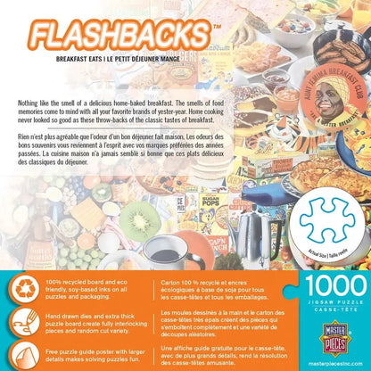 Breakfast Eats Flashbacks 1000 Piece Jigsaw Puzzle MasterPieces
