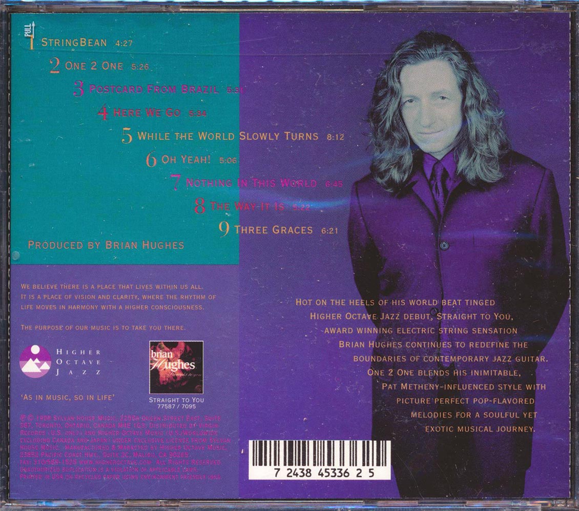 Brian Hughes - One 2 One [1998 New CD]