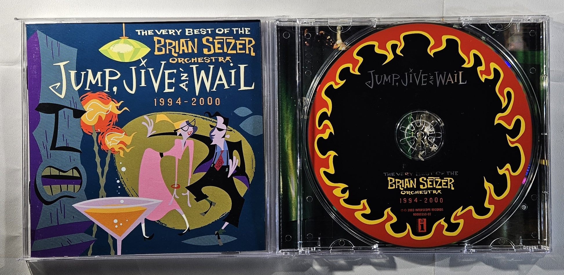 Brian Setzer Orchestra - Jump, Jive An' Wail: The Very Best of The Brian Setzer Orchestra (1994-2000) [2003 Remastered] [Used CD]