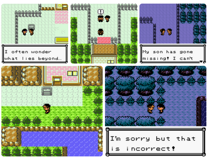 Pokemon Bronze 2 GBC Video Game Gameboy Color ROM Hack