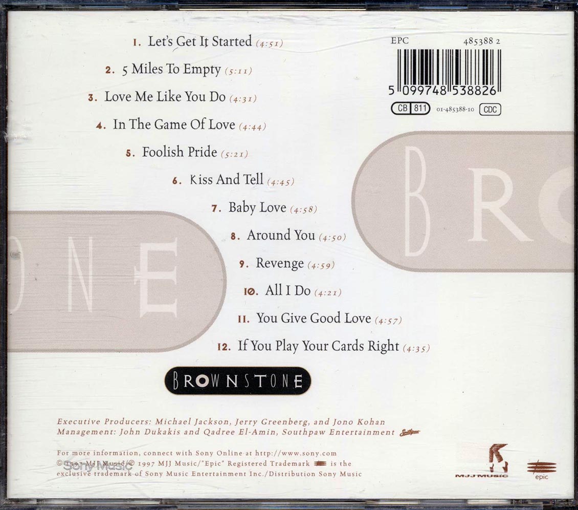 Brownstone - Still Climbing [1997 New CD]