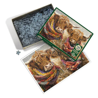 Brrr! 1000 Piece Jigsaw Puzzle Cobble Hill