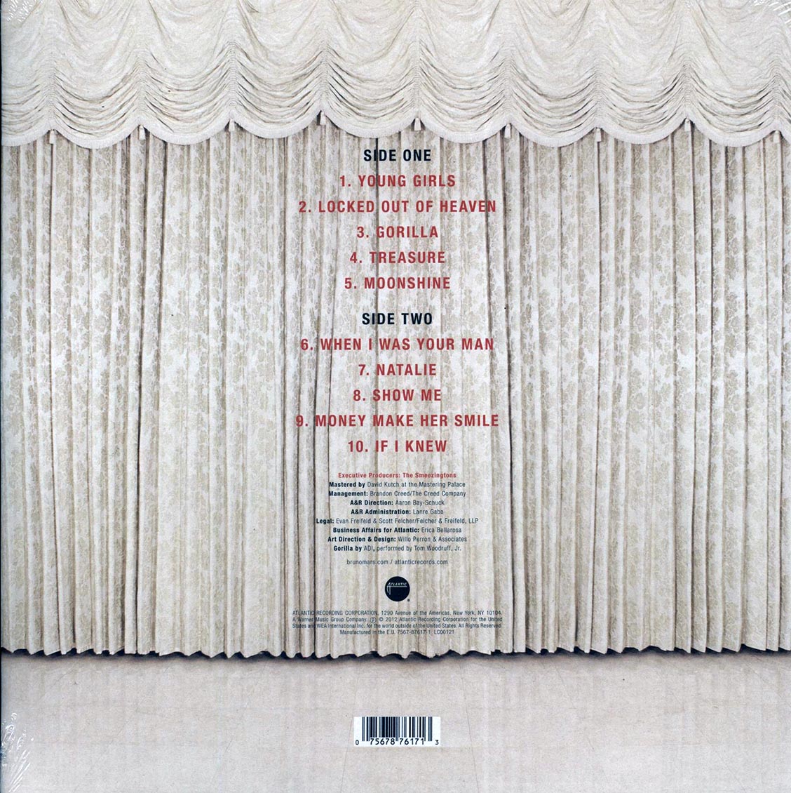 Bruno Mars - Unorthodox Jukebox [2012 New Vinyl Record LP]