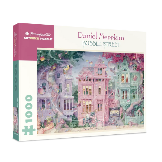 Bubble Street by Daniel Merriam 1000 Piece Jigsaw Puzzle Pomegranate