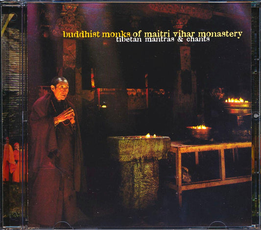 Buddhist Monks of Maitri VIhar Monestry - Buddhist Tibetan Mantras & Chants [1996 New CD]