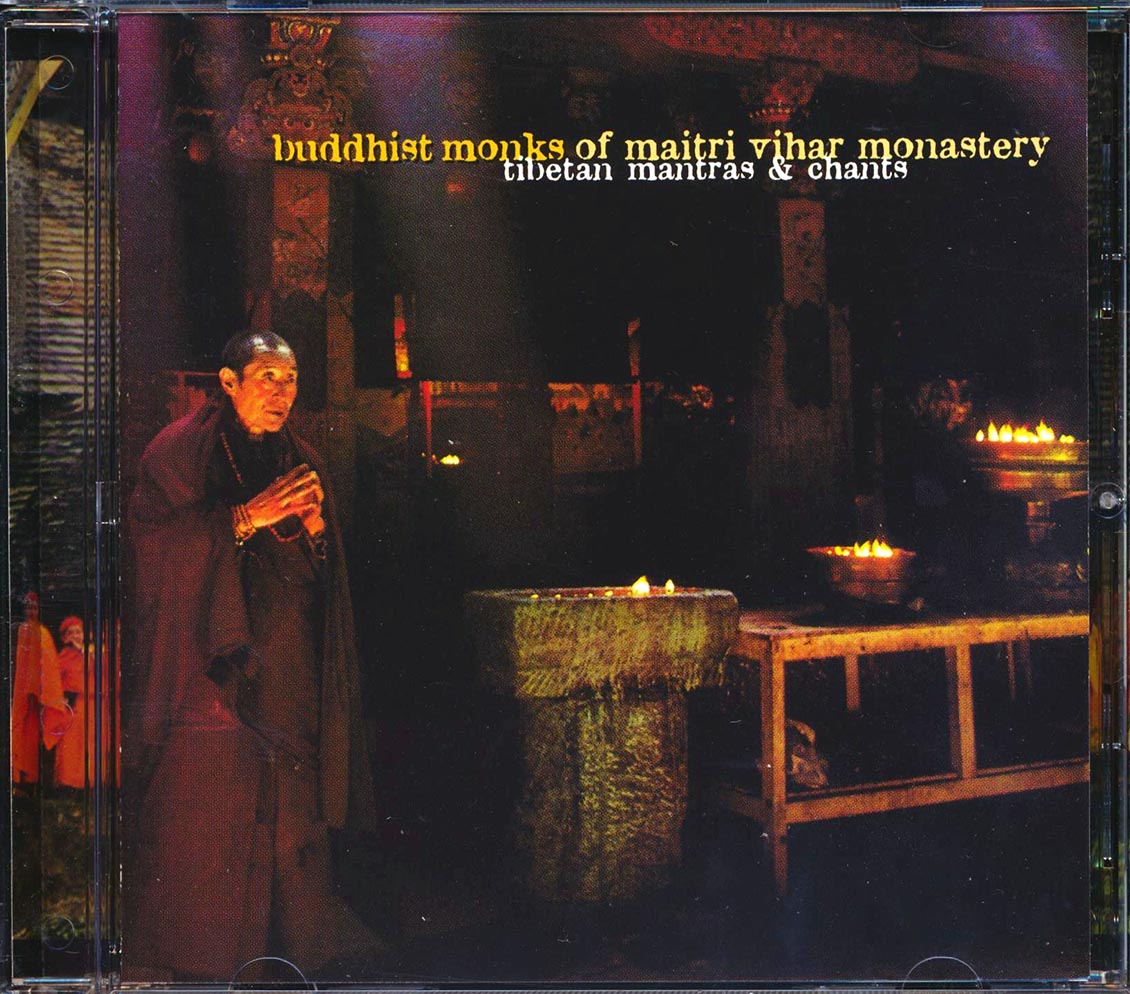 Buddhist Monks of Maitri VIhar Monestry - Buddhist Tibetan Mantras & Chants [1996 New CD]