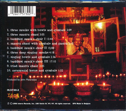 Buddhist Monks of Maitri VIhar Monestry - Buddhist Tibetan Mantras & Chants [1996 New CD]