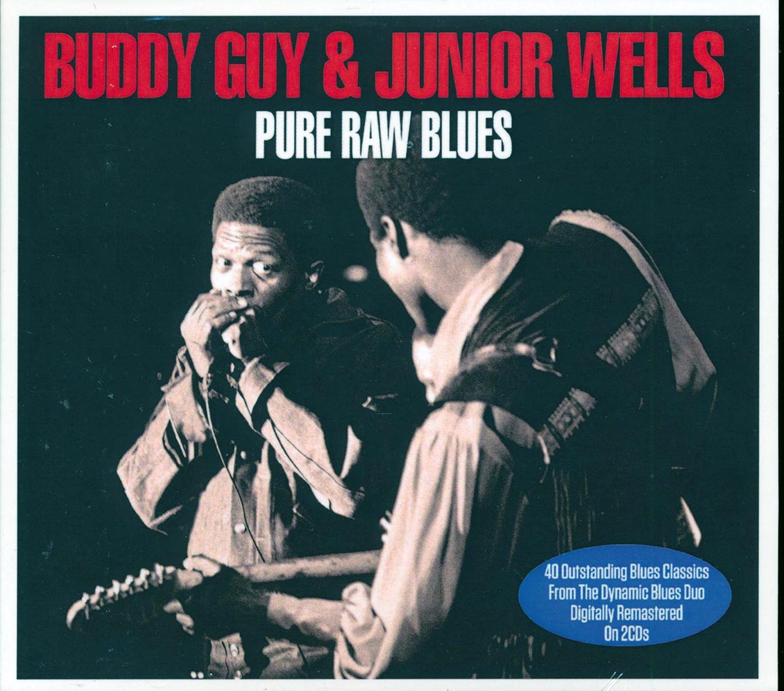 Buddy Guy & Junior Wells - Pure Raw Blues [2014 Compilation Remastered] [New Double CD]