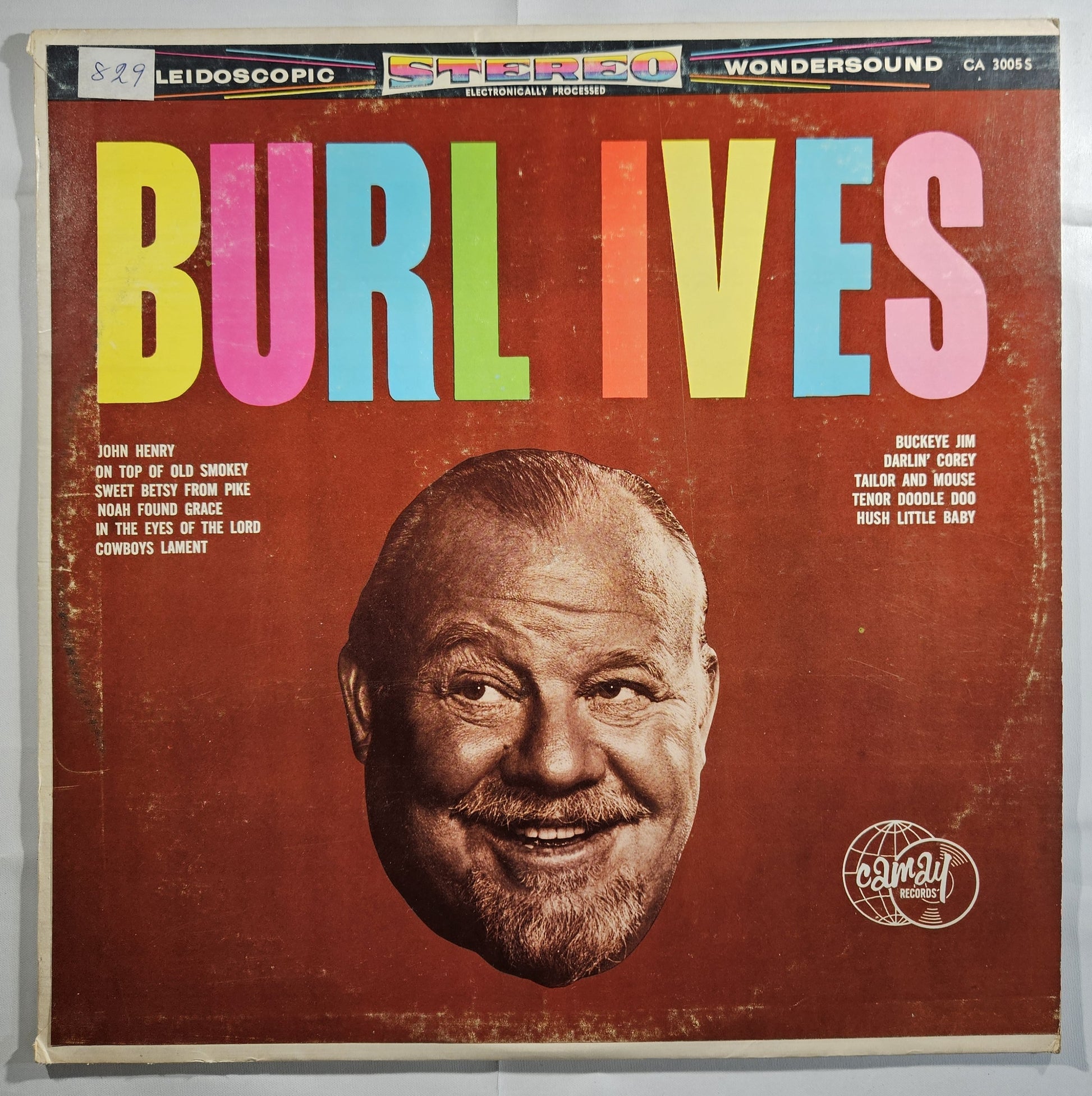 Burl Ives - Burl Ives [1963 Used Vinyl Record LP]