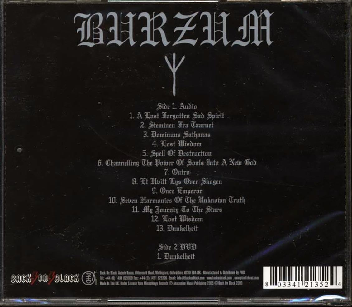 Burzum - Draugen: Rarities [2005 Compilation] [New CD/DVD DualDisc]