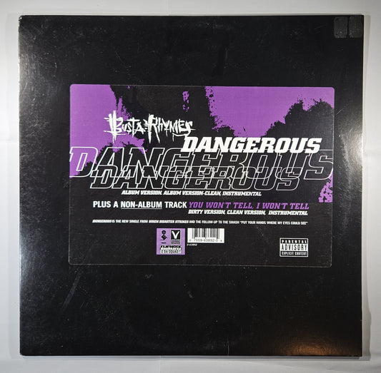 Busta Rhymes - Dangerous [1997 Used Vinyl Record 12" Single]
