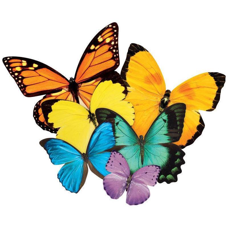 Butterfly Cluster 524 Piece Shaped Jigsaw Puzzle Paper House