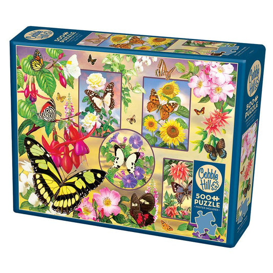 Butterfly Magic 500 Piece Jigsaw Puzzle Cobble Hill
