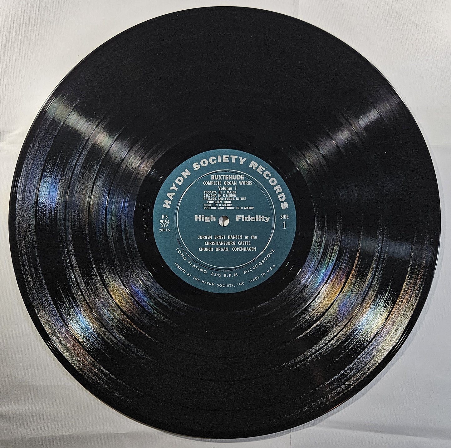 Jørgen Ernst Hansen - Buxtehude: Complete Organ Works Vol. 1 [Used Vinyl Record LP]