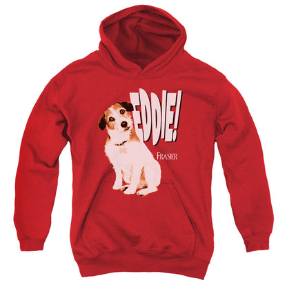 Frasier Eddie Kids Youth Hoodie Red Officially Licensed