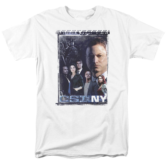 Csi Ny Watchful Eye Mens T Shirt White Officially Licensed