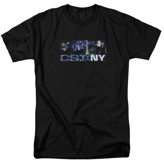 Csi Ny Never Rests Mens T Shirt Black Officially Licensed