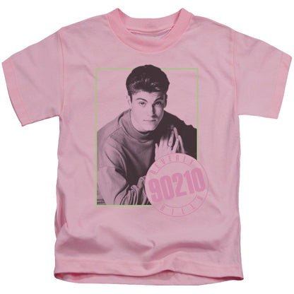 90210 David Juvenile Kids Youth T Shirt Pink Officially Licensed