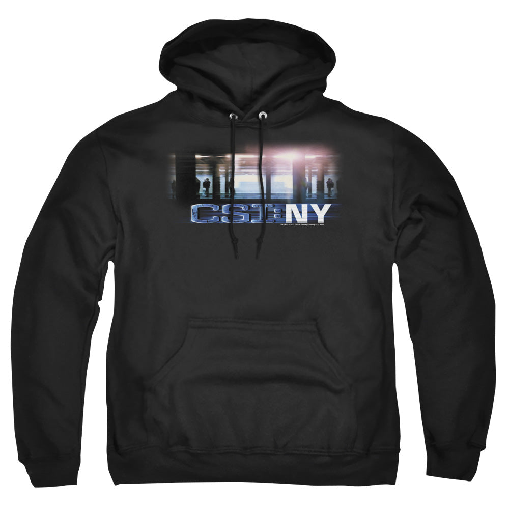 Csi New York Subway Mens Hoodie Black Officially Licensed