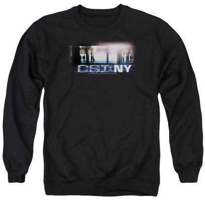 Csi New York Subway Mens Crewneck Sweatshirt Black Officially Licensed