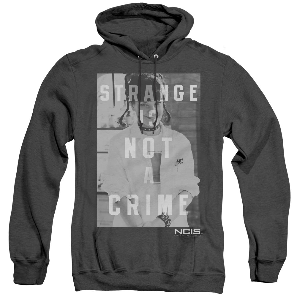 Ncis Strange Heather Mens Hoodie Black Officially Licensed