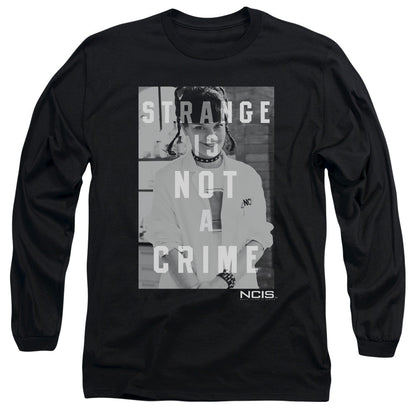 Ncis Strange Mens Long Sleeve Shirt Black Officially Licensed
