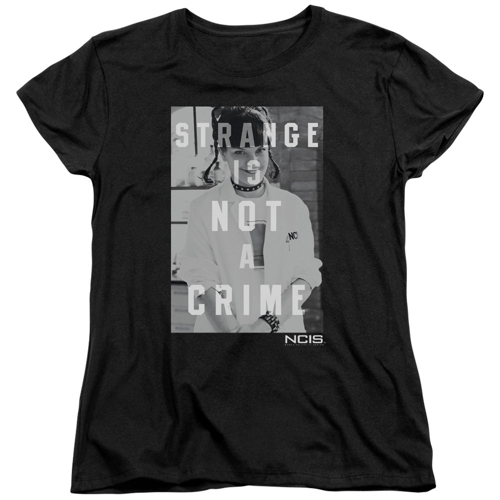 Ncis Strange Womens T Shirt Black Officially Licensed