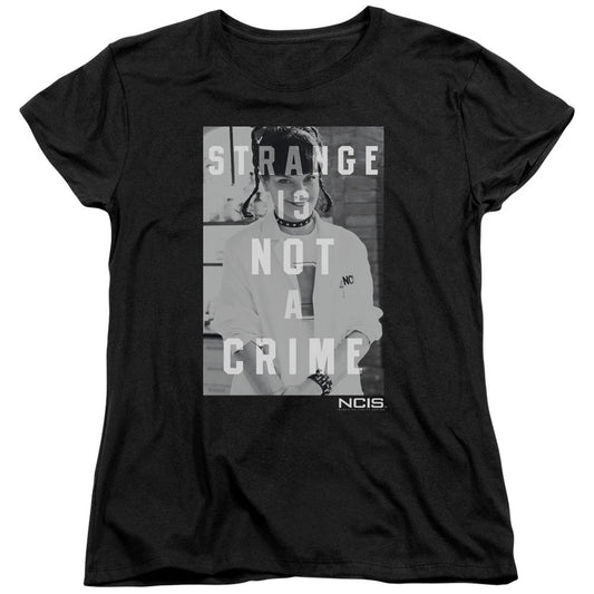 Ncis Strange Womens T Shirt Black Officially Licensed