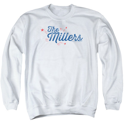 Millers Logo Mens Crewneck Sweatshirt White Officially Licensed