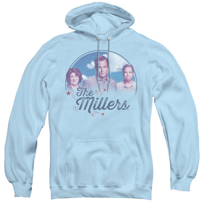 Millers Cast Mens Hoodie Light Blue Officially Licensed