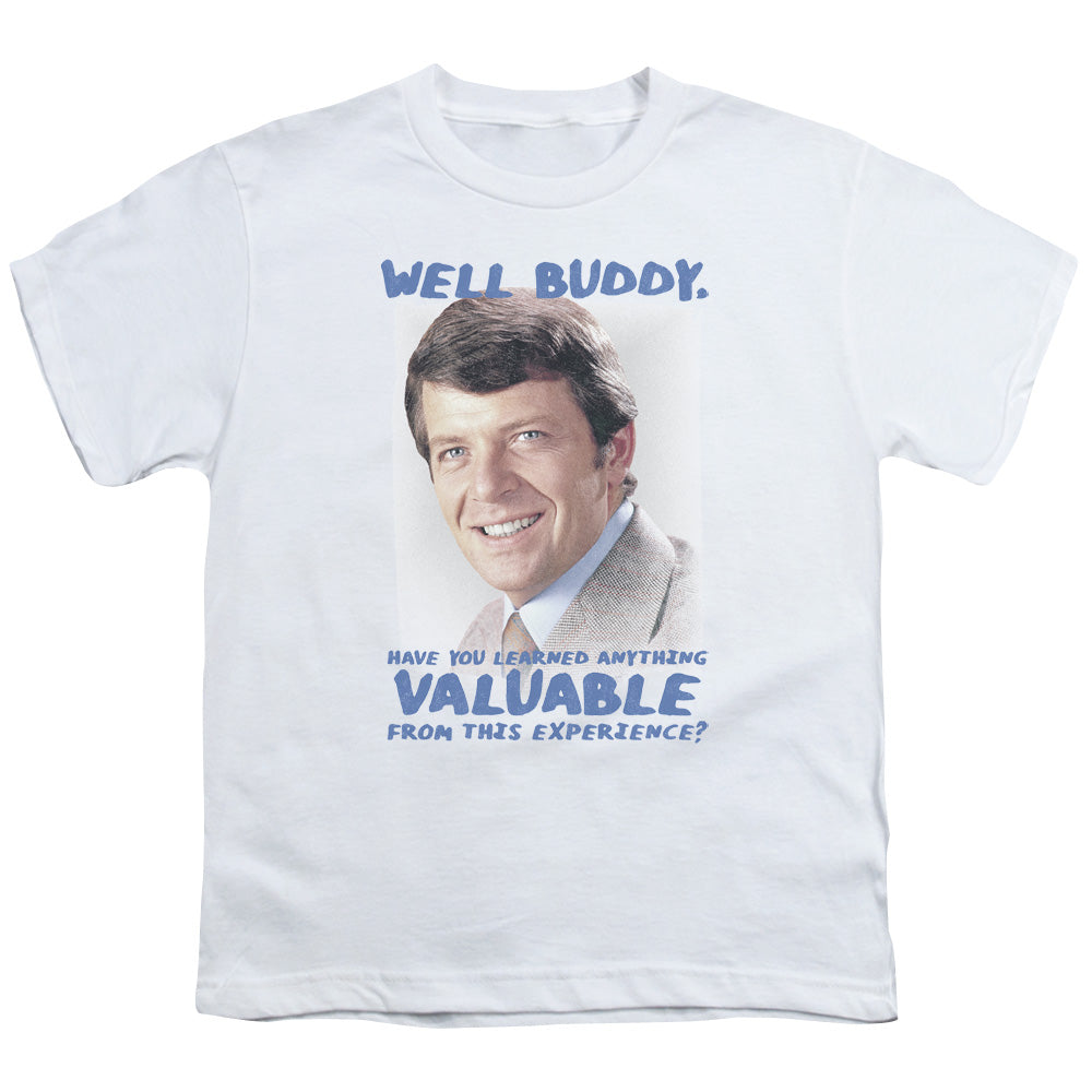 Brady Bunch Buddy Kids Youth T Shirt White Officially Licensed