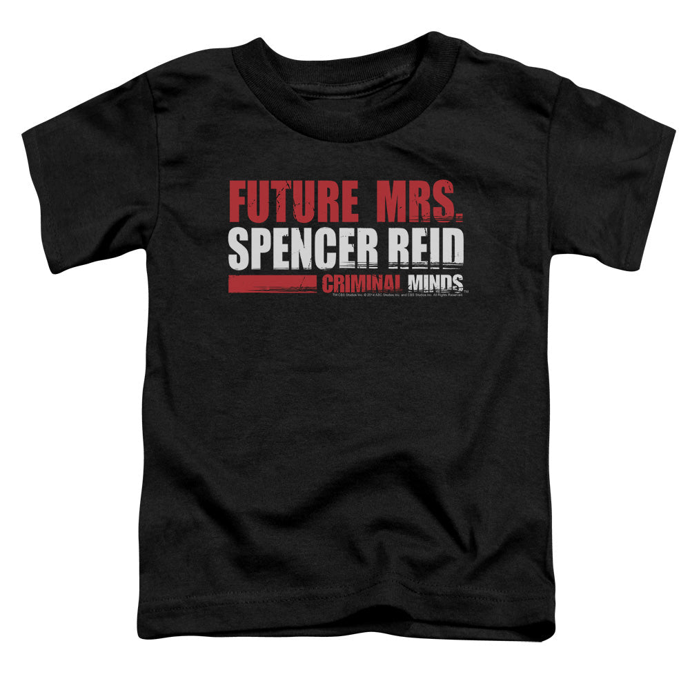 Criminal Minds Future Bride Toddler Kids Youth T Shirt Black Officially Licensed