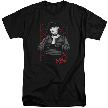Ncis Abby Webs Mens Tall T Shirt Black Officially Licensed