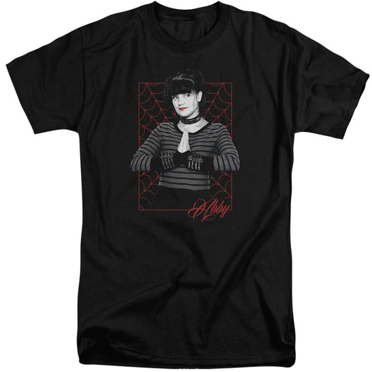 Ncis Abby Webs Mens Tall T Shirt Black Officially Licensed